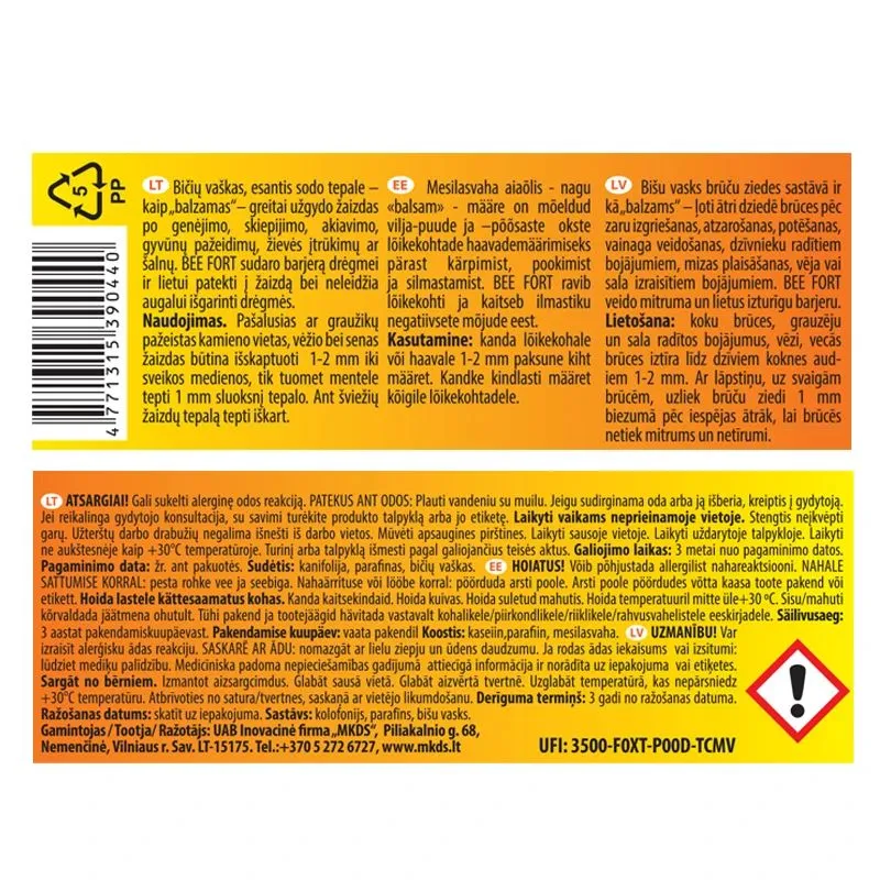 Dārza ziede Mkds Bee Fort, 0.15 kg