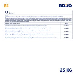 Līme flīžu briko b1 25kg