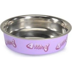 Bļoda BELLA nerūsējošā tērauda ar gumiju 17cm-750ml