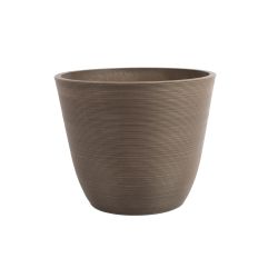 Цветочный горшок Domoletti 13D25, spw, коричневый цв.