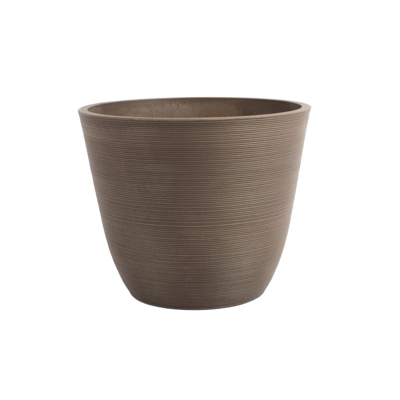 Puķu pods 13d25 d25 h20.5 chocolate