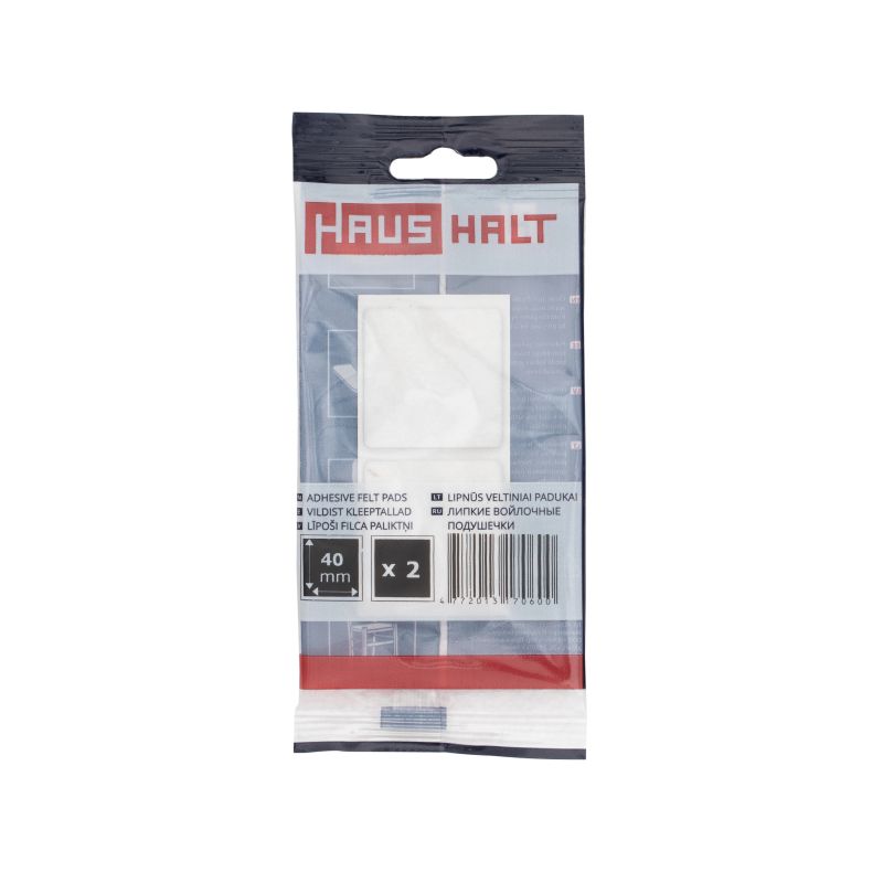 Paliktnis filca d40x40 balts 2gb