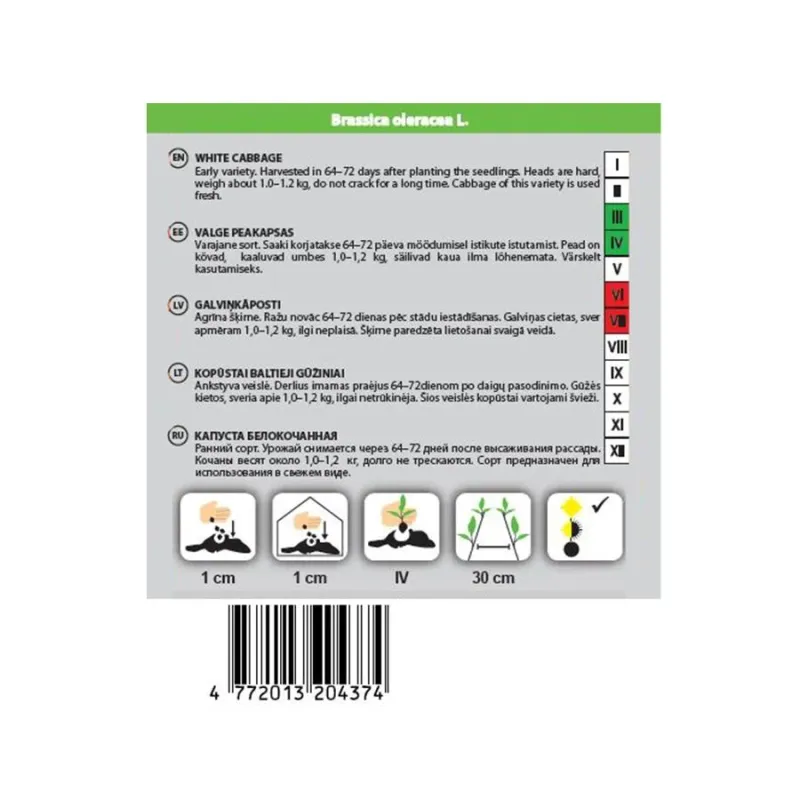 Seemned Okko, kapsas Dita, 1 g