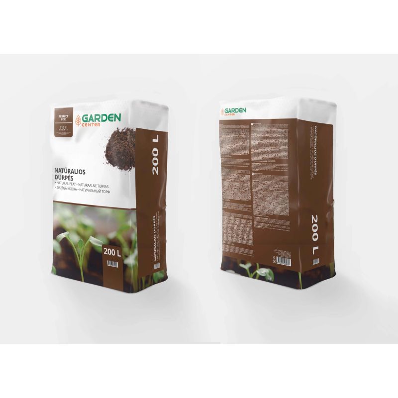 Kūdra naturālā 200l garden center