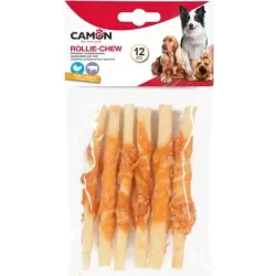 Camon Košļ. Jēlādas rullītis ar vistu 70gr-12cm 6gb.