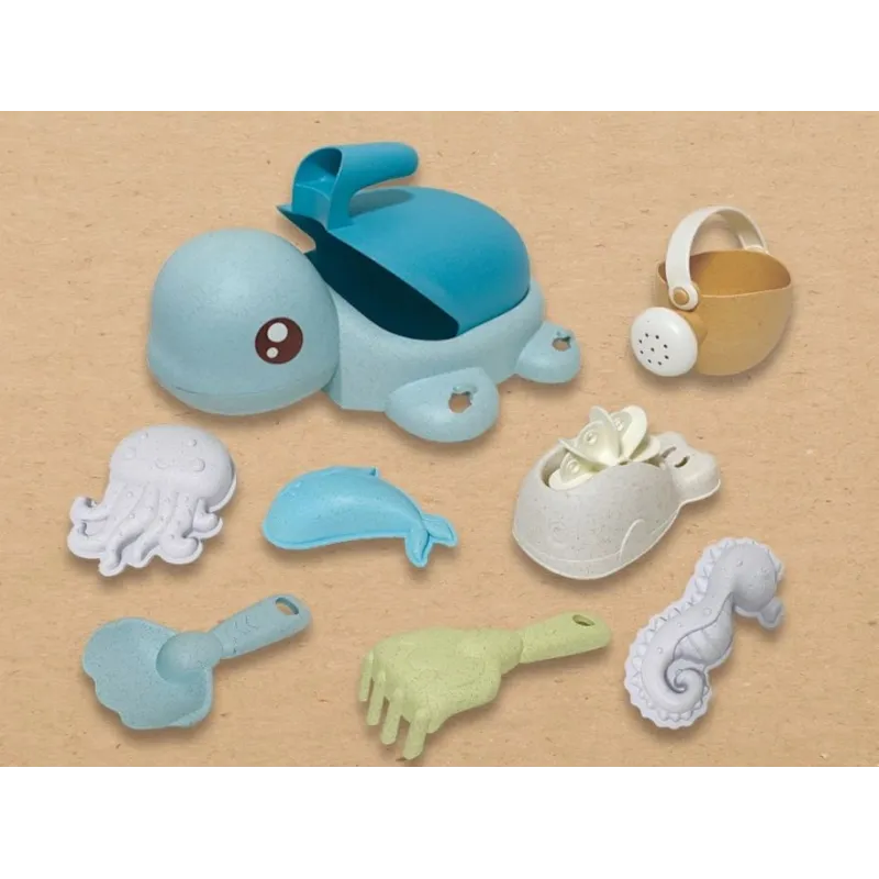 Smilšu kastes rotaļlietu komplekts HG-950, daudzkrāsaina