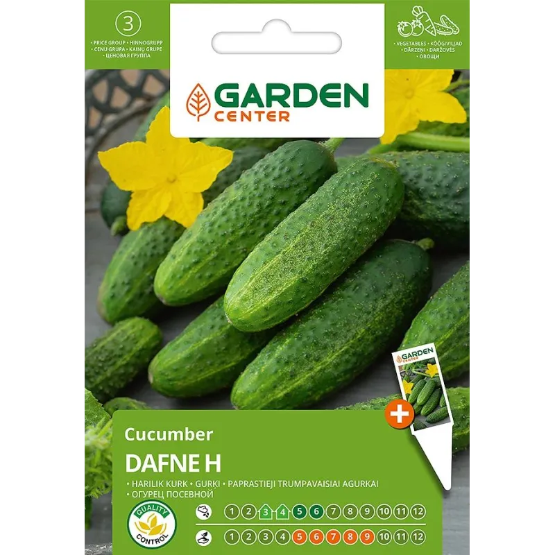 Sēklas Garden Center, gurķi DAFHNE H, 0.5 g