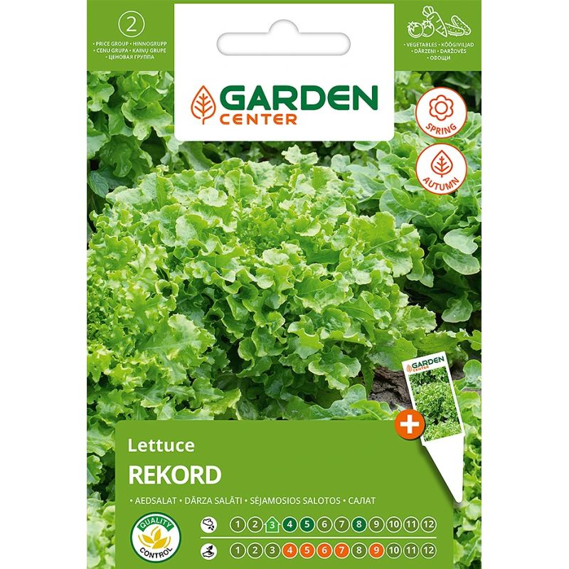 Sēklas dārzeņu salāti rekord 1g