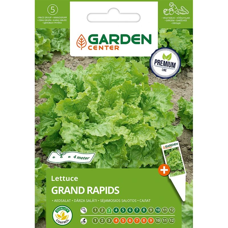 Sēklas dārzeņu salāti grand rapids 4m 10