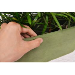 Puķu pods spw m-18c26 d26cm zaļš