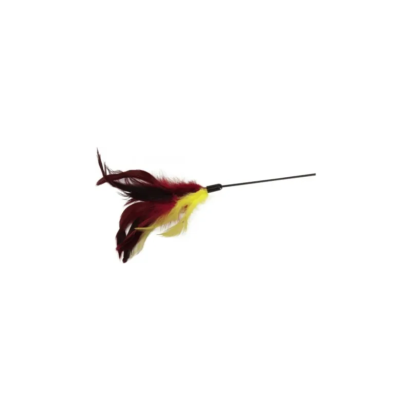 Camon Rotaļlieta kaķiem kociņš ar spalvām 66cm ,45 cm kociņš,