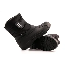 Lumesaapad meeste Haushalt PED-SS012, pika säärega, soojustusega, must v., 41 suurus