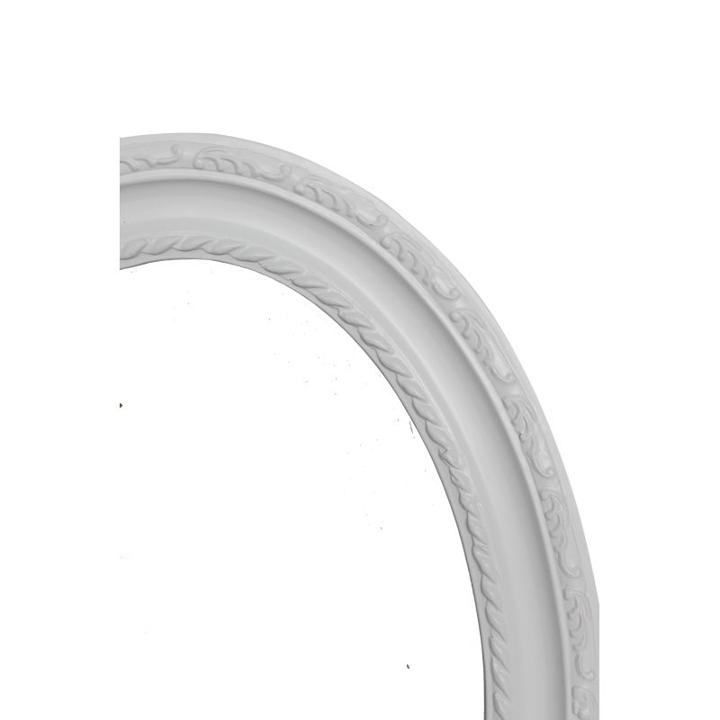 Spogulis edra 70x50x2.5 cm balts