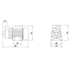 Sūknis ūdens vs-370qb 370w