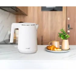 Elektriskā tējkanna Standart K101NN, 1 l, balta