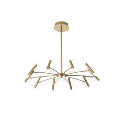 Lampa piekaramā secret 10x5w 3k zelta