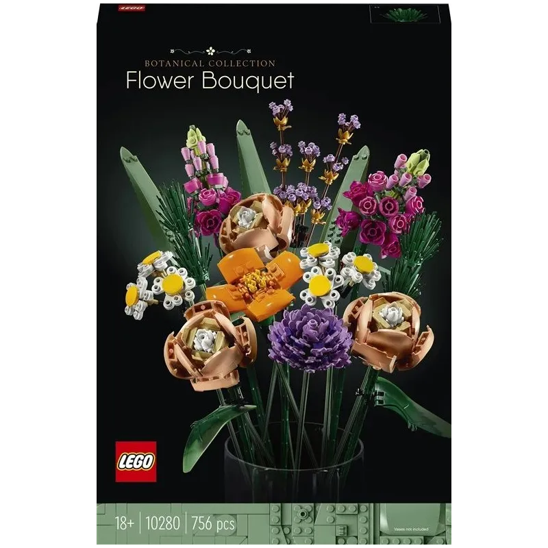 Konstruktors LEGO Icons Ziedu pušķis 10280, 756 gab.