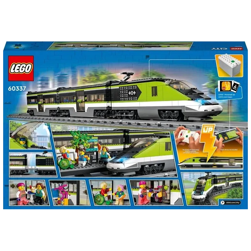 Konstruktors LEGO City Pasažieru ātrvilciens 60337, 764 gab.