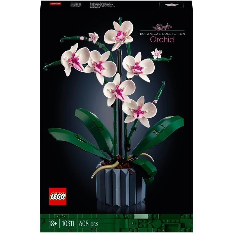 Konstruktors LEGO Botanical Collection Orhideja 10311, 608 gab.