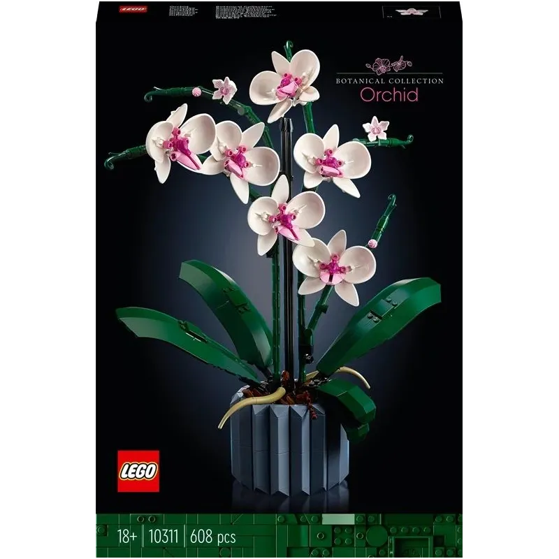 Konstruktors LEGO Botanical Collection Orhideja 10311, 608 gab.