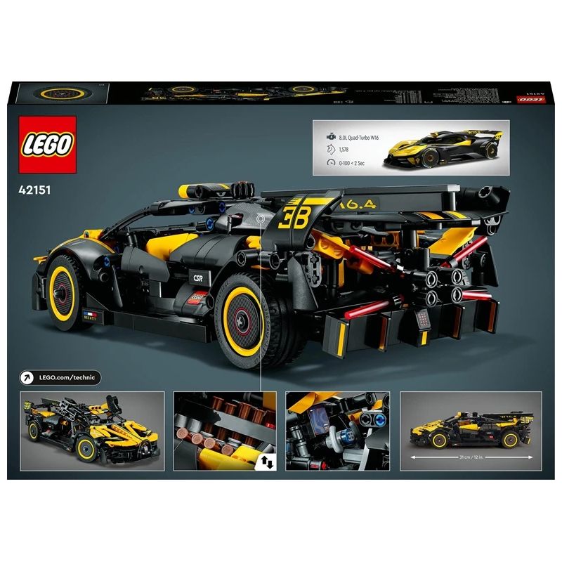 Konstruktors LEGO Technic Bugatti Bolide 42151