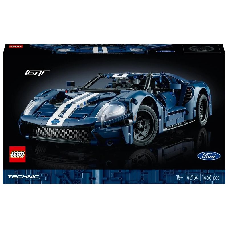 Konstruktors LEGO Technic 2022 Ford GT 42154, 1466 gab.