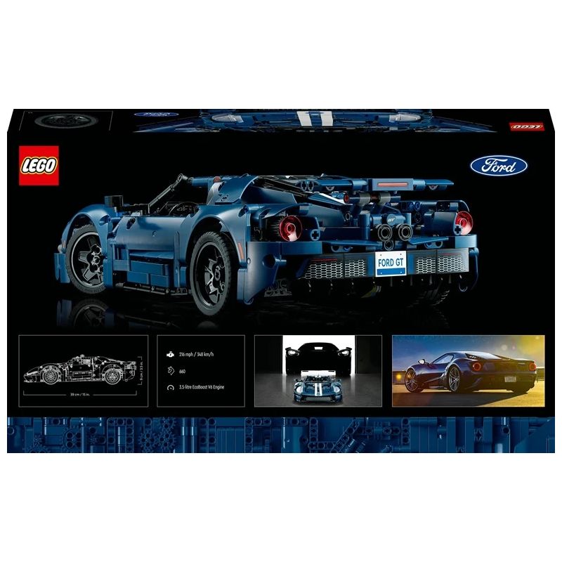 Konstruktors LEGO Technic 2022 Ford GT 42154, 1466 gab.