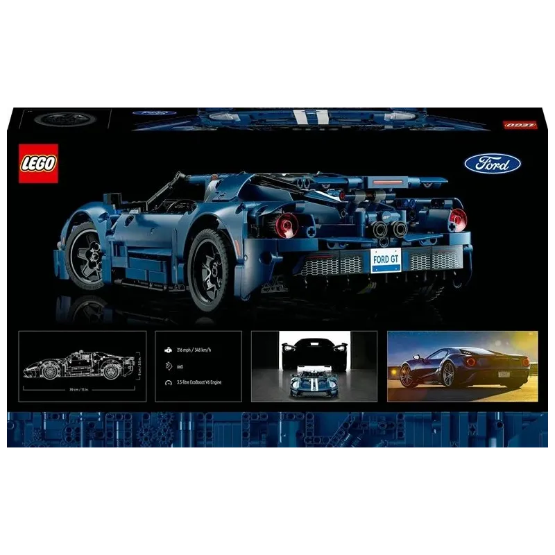 Konstruktors LEGO Technic 2022 Ford GT 42154, 1466 gab.