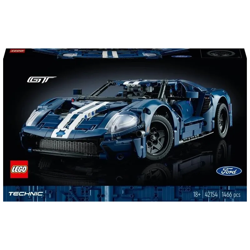 Konstruktor LEGO Technic 2022 Ford GT 42154, 1466 tk
