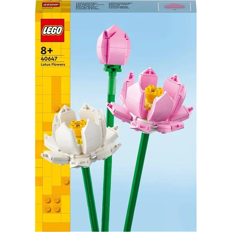 Konstruktors LEGO Botanicals Lotosa ziedi 40647, 220 gab.