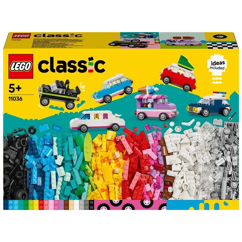 Konstruktors LEGO Classic Radošie transportlīdzekļi 11036, 900 gab.