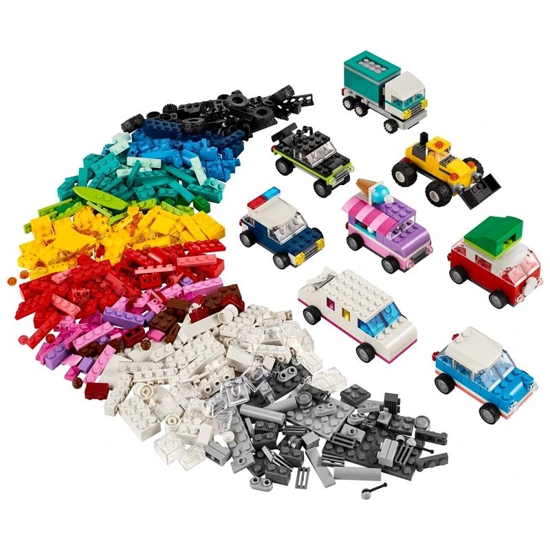Konstruktors LEGO Classic Radošie transportlīdzekļi 11036, 900 gab.
