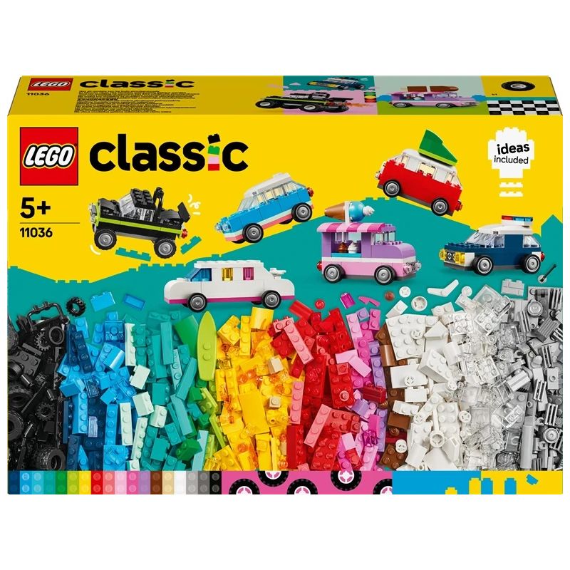 Konstruktors LEGO Classic Radošie transportlīdzekļi 11036, 900 gab.