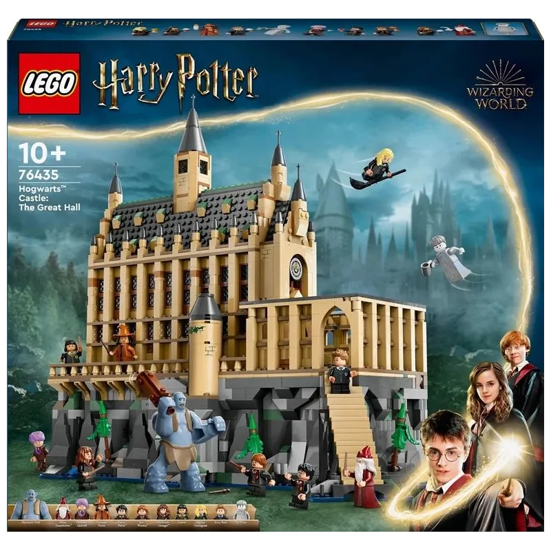 Konstruktors LEGO Harry Potter Cūkkārpas pils: Lielā zāle 76435, 1732 gab.