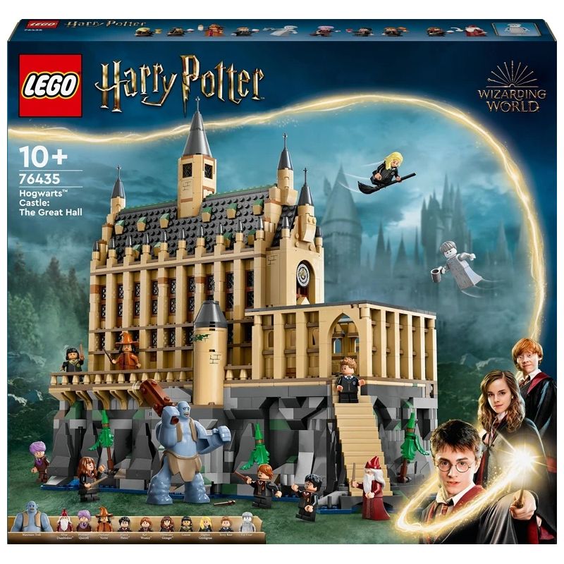 Konstruktors LEGO Harry Potter Cūkkārpas pils: Lielā zāle 76435, 1732 gab.