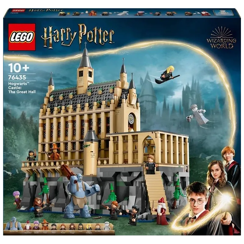 Konstruktors LEGO Harry Potter Cūkkārpas pils: Lielā zāle 76435, 1732 gab.