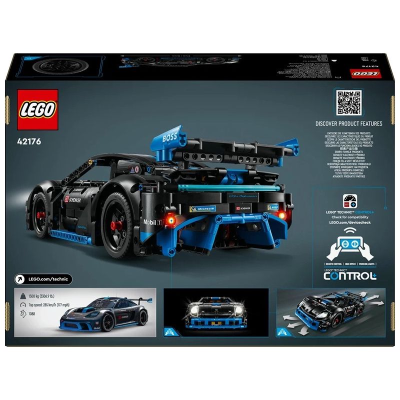 Construct lego technic porsche gt4 42176