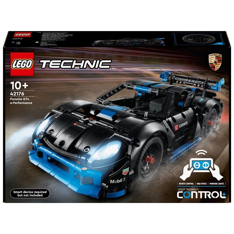 Construct lego technic porsche gt4 42176