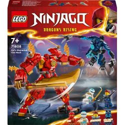 Конструктор LEGO Ninjago Механический элемент огня Кая 71808, 322 шт.