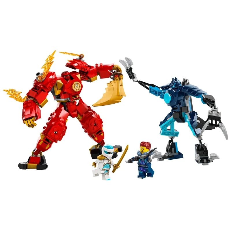 Konstruktorius LEGO Ninjago Kai stichijos ugnies robotas 71808, 322 vnt.