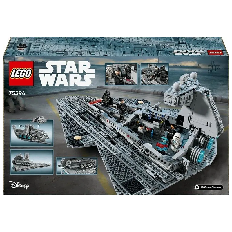 Konstruktorius LEGO Star Wars Imperijos žvaigždžių naikintuvas 75394, 1555 vnt.