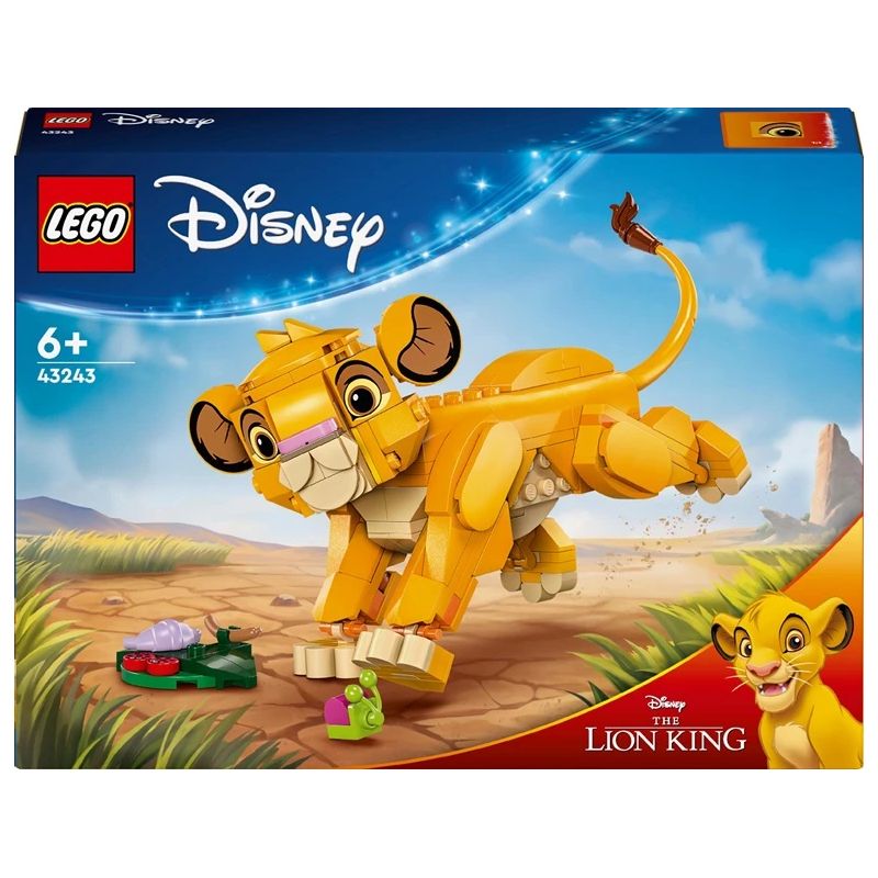Konstruktors LEGO Disney Karaļa Lauvas mazulis Simba 43243, 222 gab.