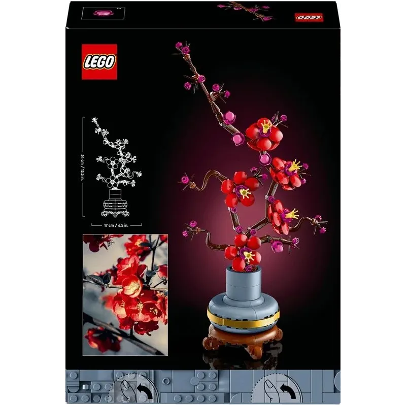 Konstruktorius LEGO Icons Slyvos žiedai 10369, 327 vnt.