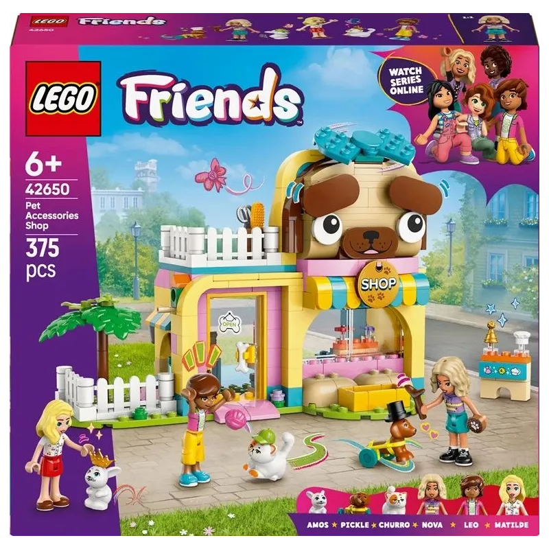 LEGO Friends Pet Accessories Shop 42650. 375 gab.