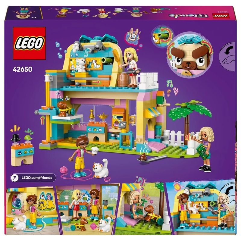 Konstruktorius LEGO Friends Augintinių aksesuarų parduotuvė 42650, 375 vnt.
