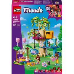 Konstruktor LEGO Friends Kassi sünnipäevapidu ja puuonn 42666, 321 tk