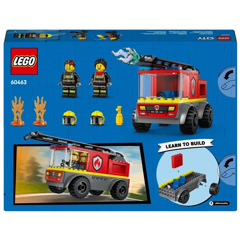 Toy constructor lego fire truck 60463