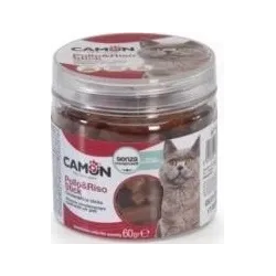 Camon Gardums kaķiem - vistas - rīsa gabaliņi 60g