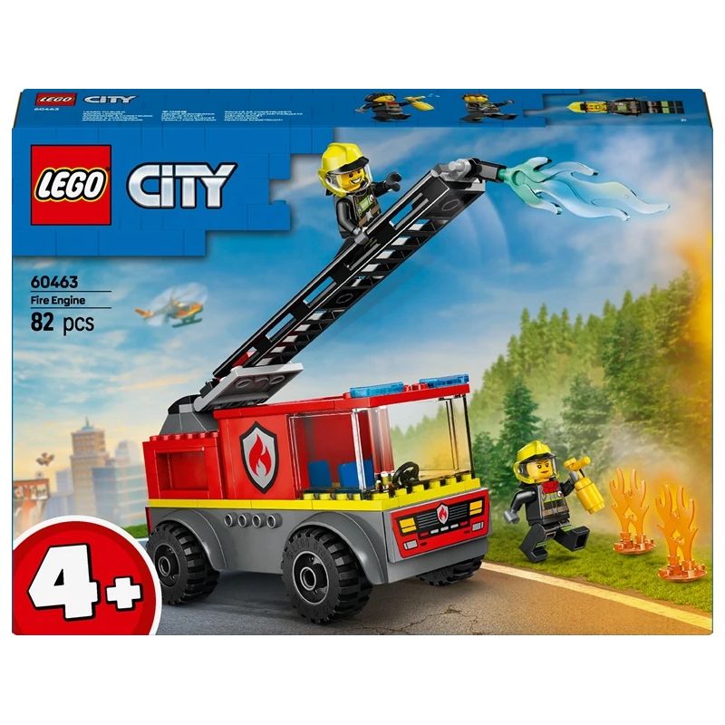 Toy constructor lego fire truck 60463