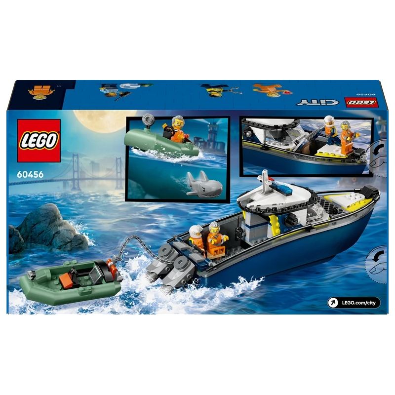 Konstruktorius LEGO City Policijos valties gaudynės 60456, 264 vnt.